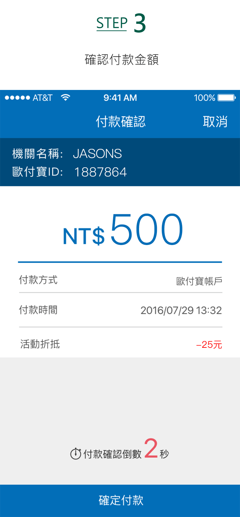 JASONS 每週五歐付寶日 滿500打95折